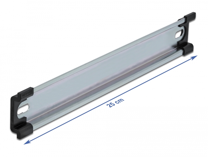 Hutschiene 35 x 7,5 mm (25 cm) Stahl, Delock® [66189]
