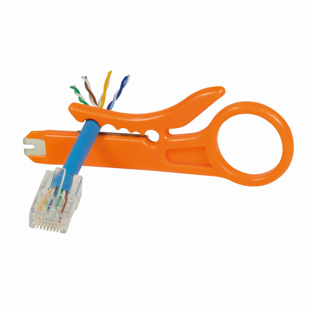 LSA Anlegewerkzeug mit Abisolierfunktion, Kunststoff, LogiLink® [WZ0024]