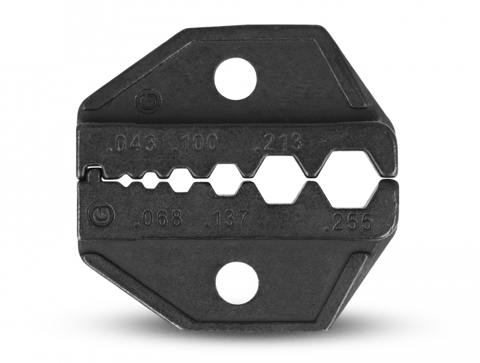 Pressprofileinsatz V für Crimpzange 90528, 90527, 90295 und 90296, Delock® [90533]
