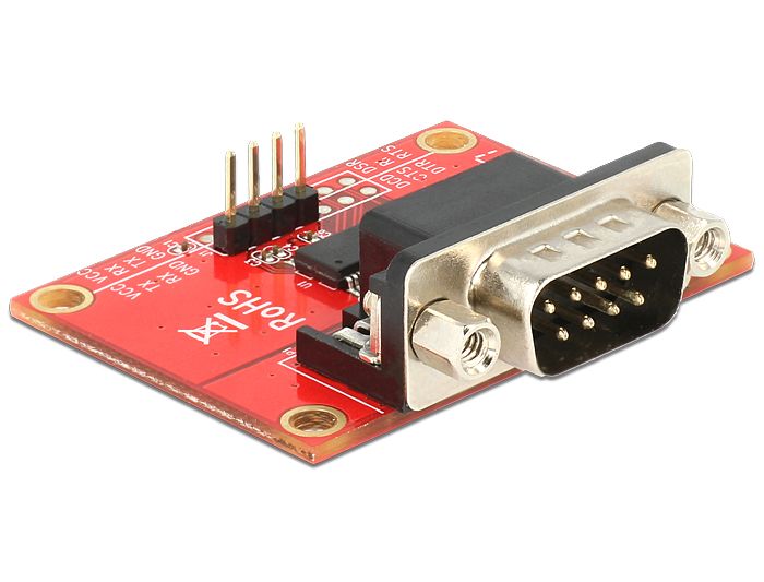 Adapter Raspberry Pi Pin Header an Seriell RS-232, Delock® [65628]