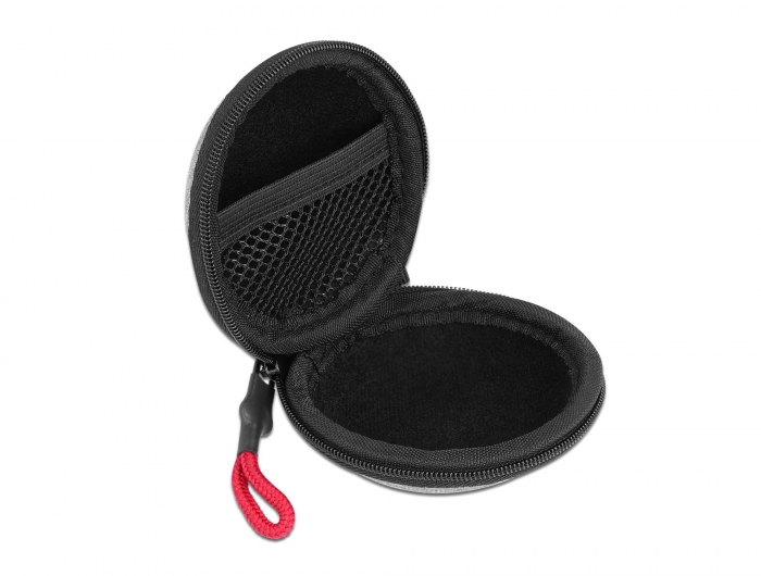 Kopfhörer Schutztasche für In-Ear Kopfhörer, Delock® [18421]