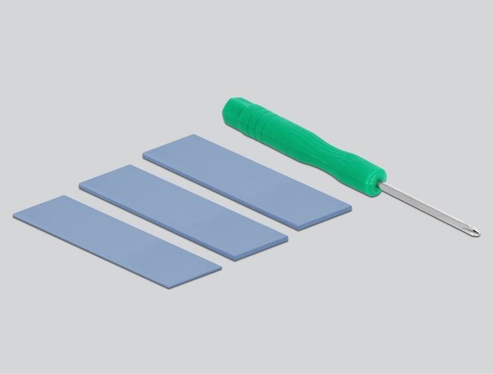 Externes Gehäuse für M.2 NVMe PCIe SSD mit USB Type-C™ und Typ-A Stecker, Delock® [42616]