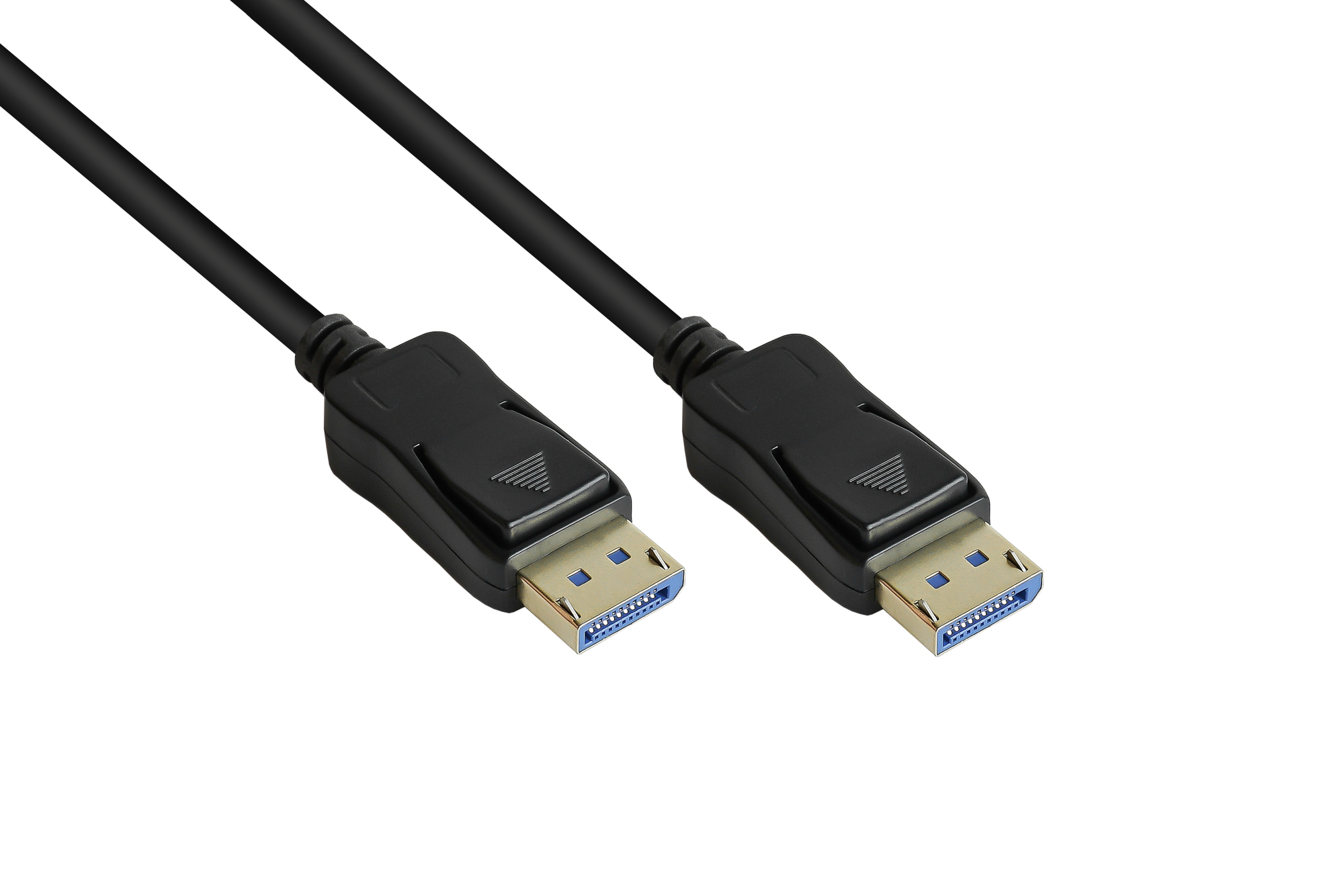 DisplayPort 2.0 Kabel, 54 Gbit/s, UHBR 13.5, 4K @240Hz / 8K @60Hz, Kupferleiter, schwarz, 2m, Good Connections®