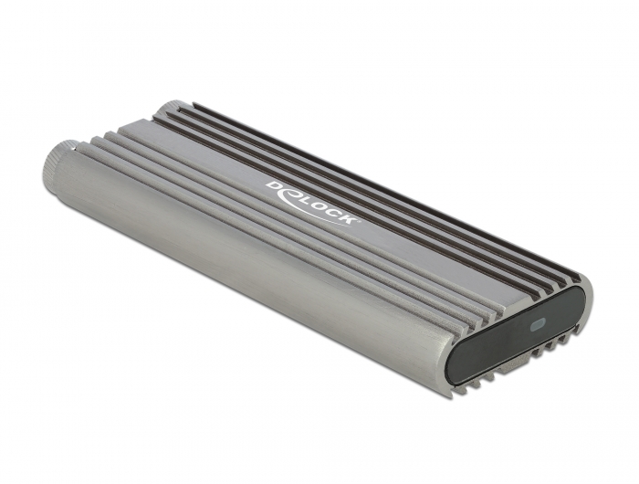 Externes Gehäuse für M.2 NVMe PCIe SSD mit SuperSpeed USB 20 Gbps (USB 3.2 Gen 2x2) USB Type-C™ Buchse - werkzeugfrei, Delock® [42001]