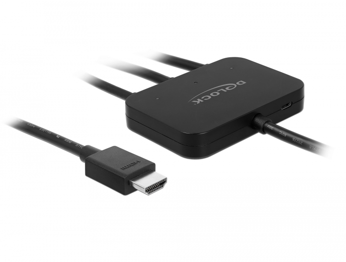 USB-C™, HDMI oder mini DisplayPort an 4K HDMI Adapterkabel, schwarz, 1,8 m, Delock® [85830]