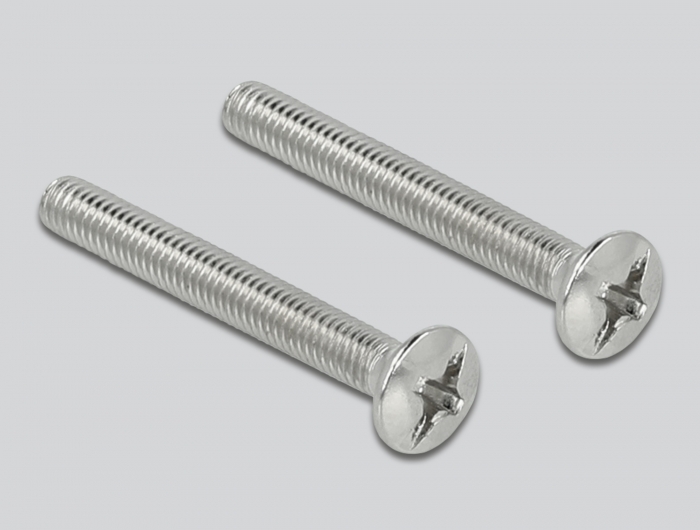 Kabelmanagement Abdeckblende 146 x 86 mm mit weißen Bürstenstreifen, Delock® [66496]