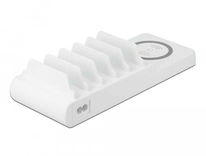 USB und kabelloses Ladegerät 2 x USB Type-C™ PD + 3 x USB Typ-A mit 110 W, Delock® [41450]