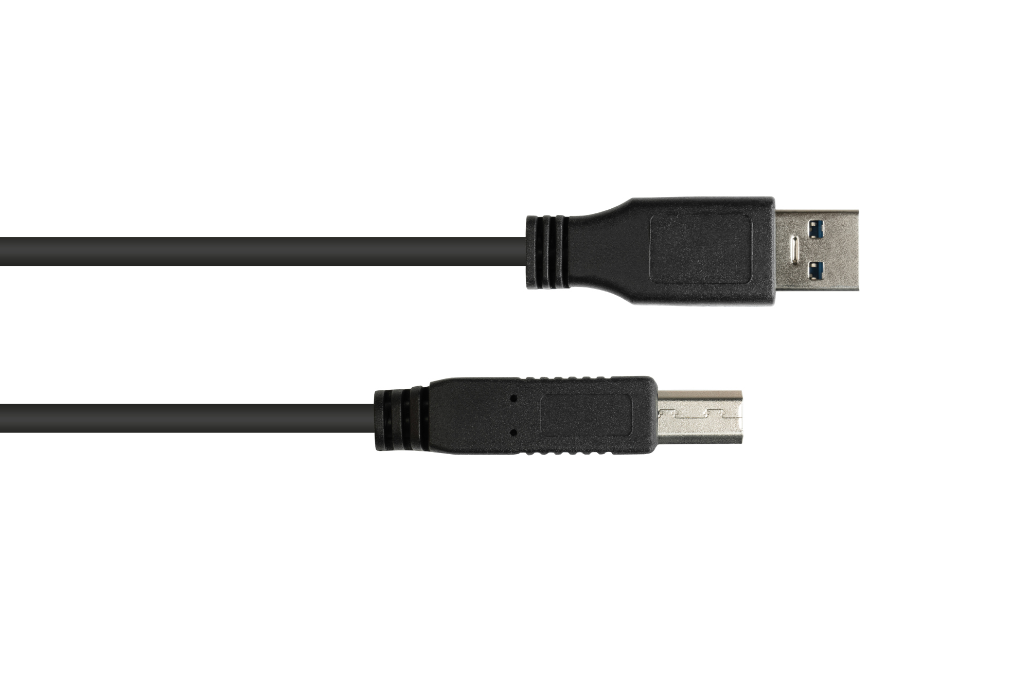 Anschlusskabel USB 3.0 Stecker A an Stecker B, schwarz, 1m, Good Connections®