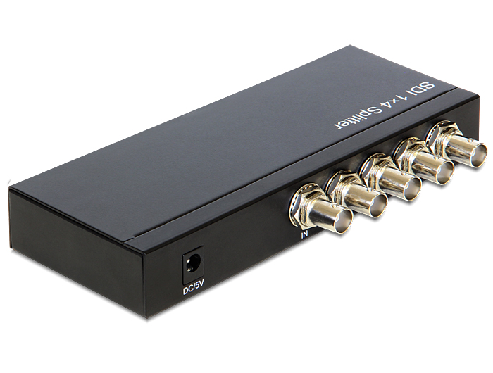 3G-SDI Splitter 1 in an 4 out, Delock® [93250]