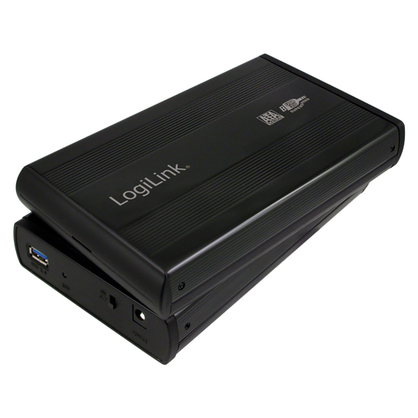 LogiLink® Festplattengehäuse 3,5 Zoll S-ATA USB 3.0 Alu [UA0107]