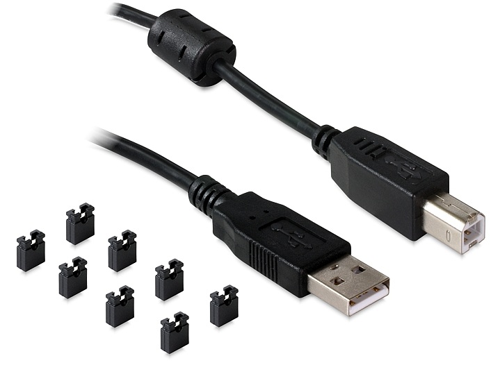 Adapter USB 2.0 zu 4 x Seriell RS-422/485, Delock ® [87587]