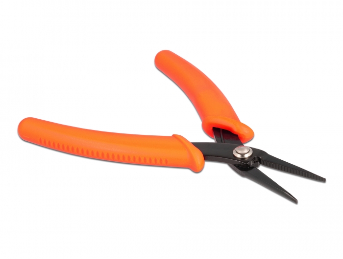 Spitzzange orange 14,2 cm, Delock® [90544]