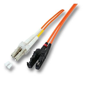 Patchkabel LWL Duplex OS2 (Singlemode, 9/125) E2000®/LC, 10m, Good Connections®