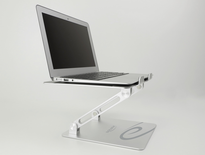 Tablet und Notebook Standhalterung verstellbar Aluminium, Delock® [18414]
