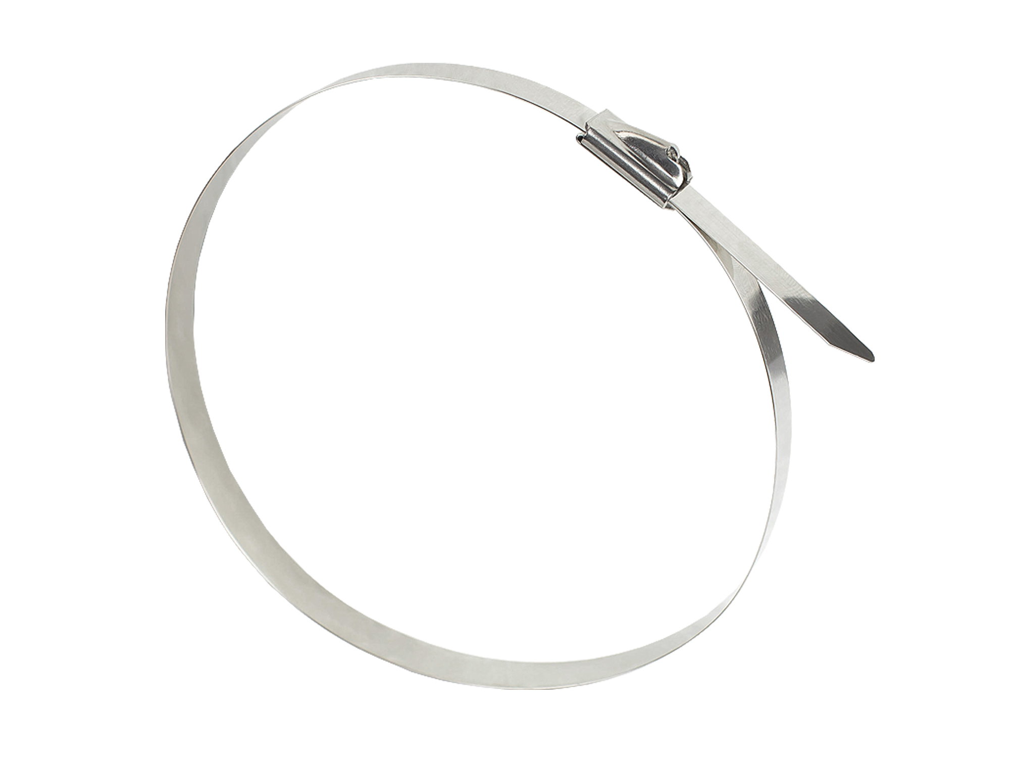 Edelstahl-Kabelbinder 500 mm x 7,9 mm, -60 °C bis +550 °C, 20 Stück, Good Connections®