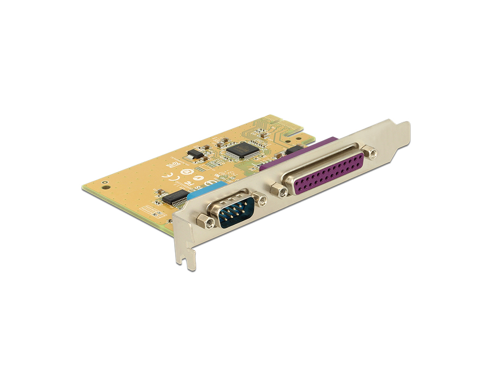 PCIe x1 Seriell 1x parallel 1x, Delock® [89446]