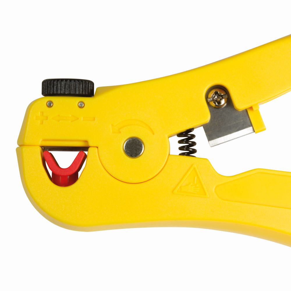 Abisolierzange für Netzwerkkabel mit Kabelschneider, LogiLink® [WZ0032]