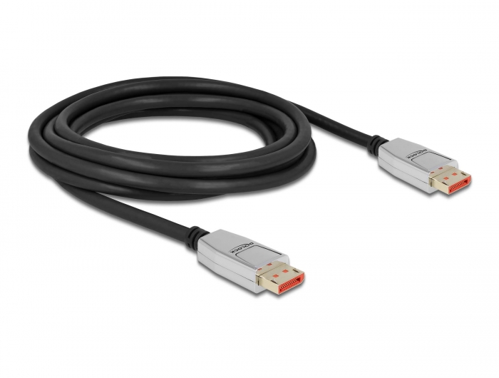 DisplayPort Kabel 8K 60 Hz, schwarz, 3 m, Delock® [87042]
