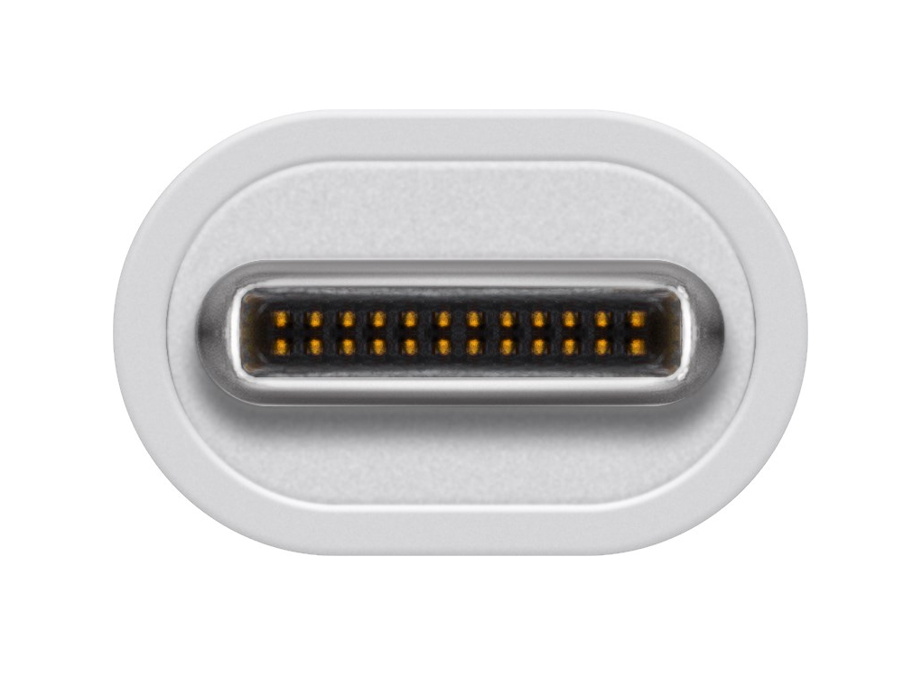 USB-C Multiport Adapter, USB-Hub, USB-C Stecker an 4x USB 3.0 A-Buchse