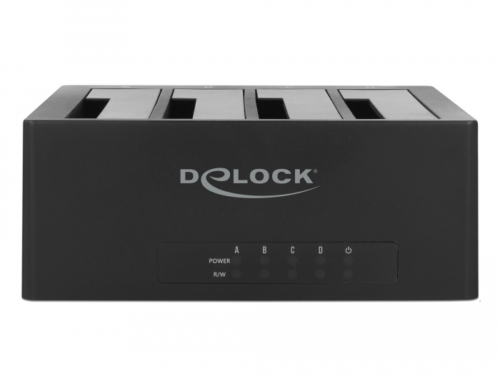 USB Type-C™ Dockingstation für 4x SATA HDD / SSD, Delock® [63930]