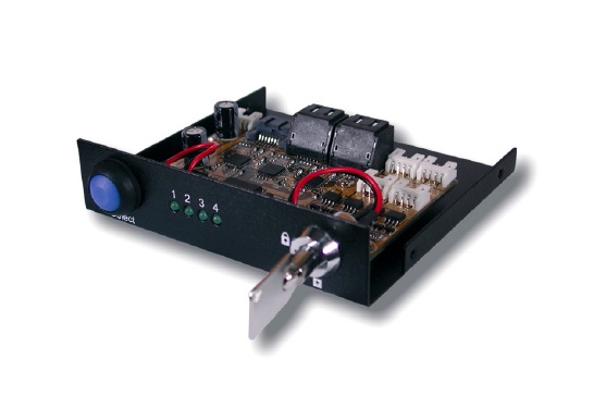 Umschalter von 1 S-ATA auf 4 S-ATA Festplatten, Exsys® [EX-3465]