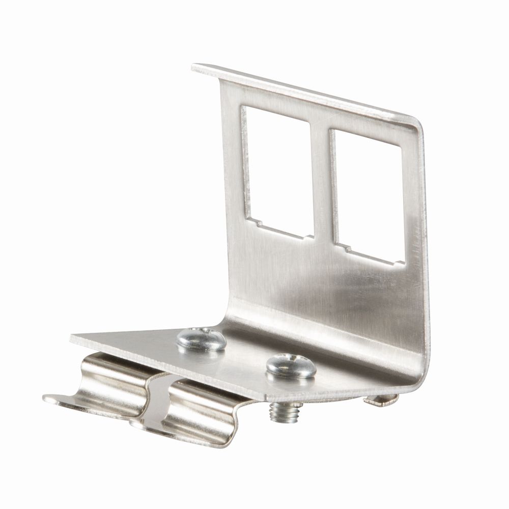 Hutschienenadapter für 2x RJ45 Keystone Modul, Metall, LogiLink® [MP0052]