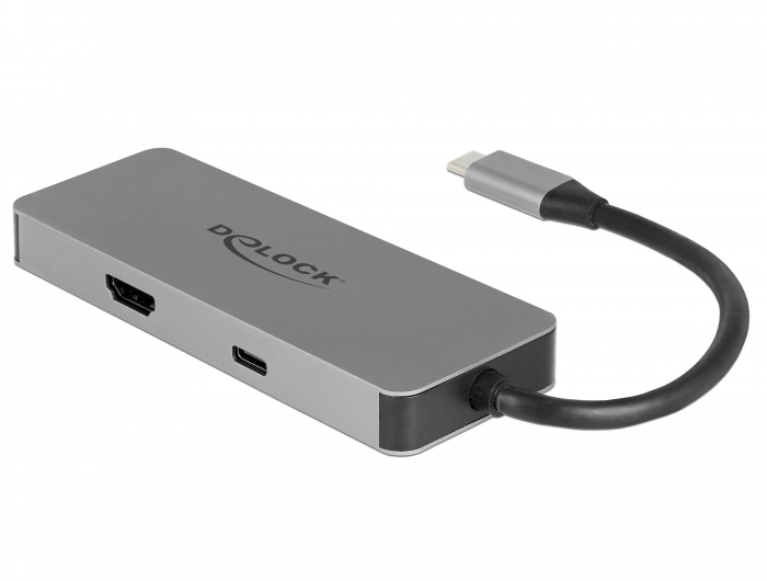 USB Type-C™ Dockingstation für Mobilgeräte 4K - HDMI / Hub / SD / PD 2.0, Delock® [87743]