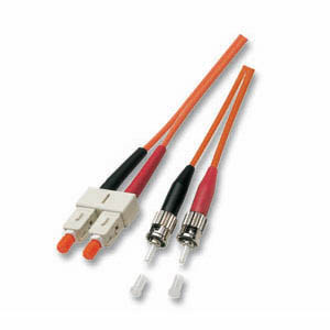 Patchkabel LWL Duplex OS2 (Singlemode, 9/125) ST/SC, 7,5m, Good Connections®