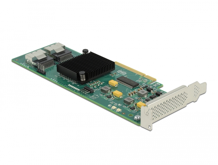 8 Port SATA PCI Express x8 Karte mit Anschlusskabel, Delock® [90061]