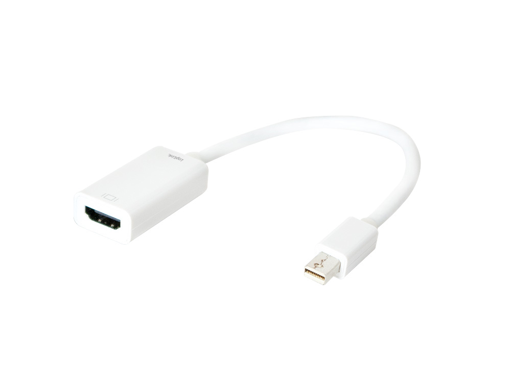 Mini DisplayPort 1.2 zu HDMI Adapter (Aktiv), LogiLink® [CV0036B]