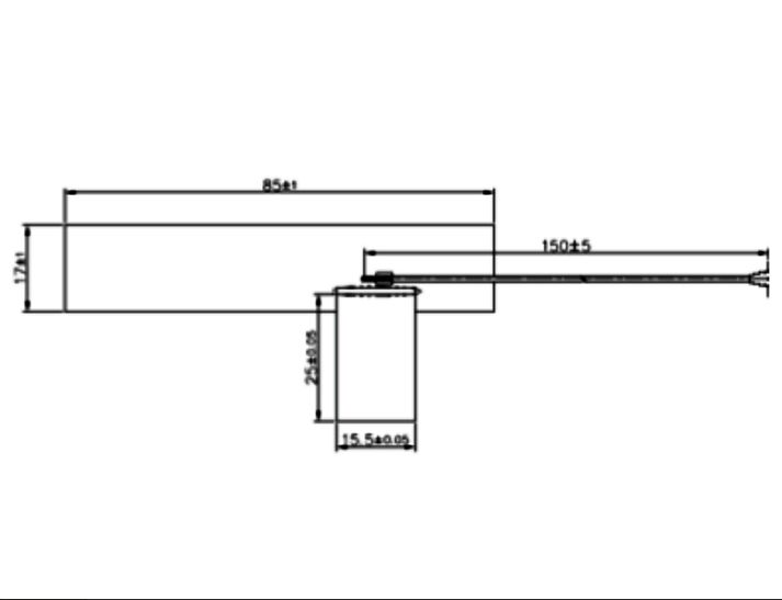 Antenne LTE MHF/U.FL-LP-068 kompatibler Stecker 0,5 ~ 2 dBi 150 mm PCB intern, Delock® [88982]