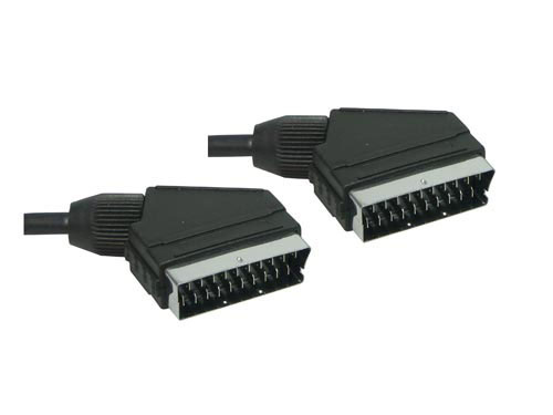 Anschlusskabel Scart Stecker an Stecker, 1,8m, Good Connections®