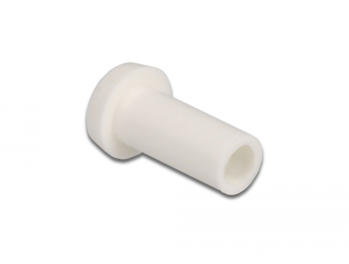 LWL Staubschutzkappe für Steckverbinder mit 2,50 mm Hülse 10 Stück weiß, Delock® [86845]