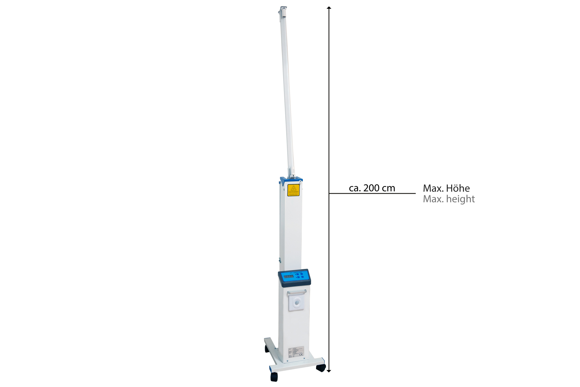 UV-C Desinfektionsstation 60W mit 2 Röhren für 30 m² Raumfläche, Good Connections®