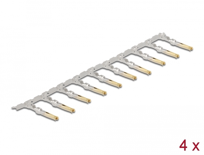 Crimp-Kontakte für D-Sub Crimp Buchse 40 Stück, Delock® [66727]