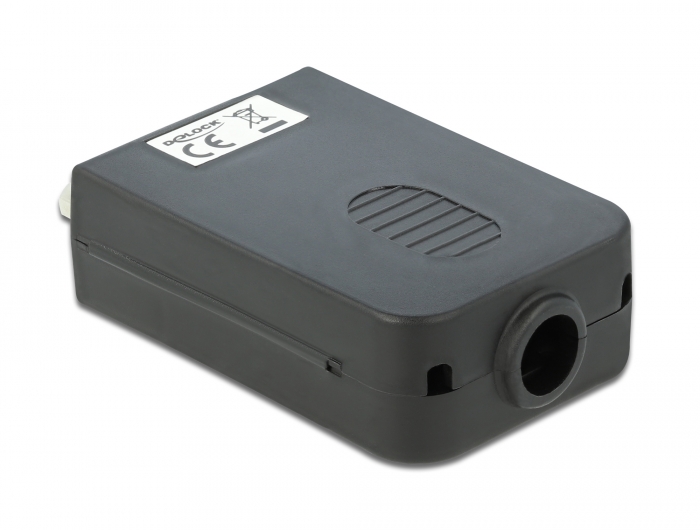 D-Sub15 Buchse zu Terminalblock Adapter mit Gehäuse, Delock® [66569]