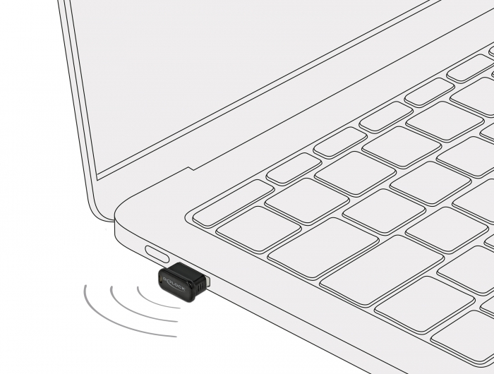 USB 2.0 Bluetooth 4.0 Adapter USB Typ-A , Delock® [61004]