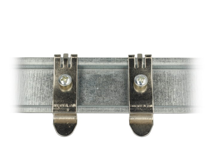 Netzwerk Desktop Patchpanel Hutschienen Halterung, Delock® [87677]