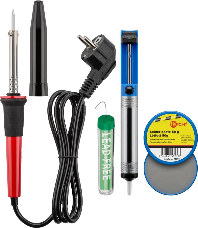 Werkzeugtasche mit Lötset, 20-teilig