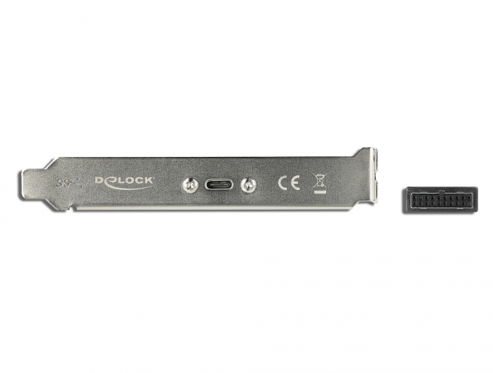 USB 3.1 Gen 1 Slotblech mit 1 x USB Type-C™ Port, Delock® [89937]