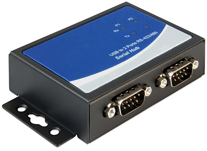Adapter USB 2.0 zu 2 x Seriell RS-422/485, Delock ® [87586]