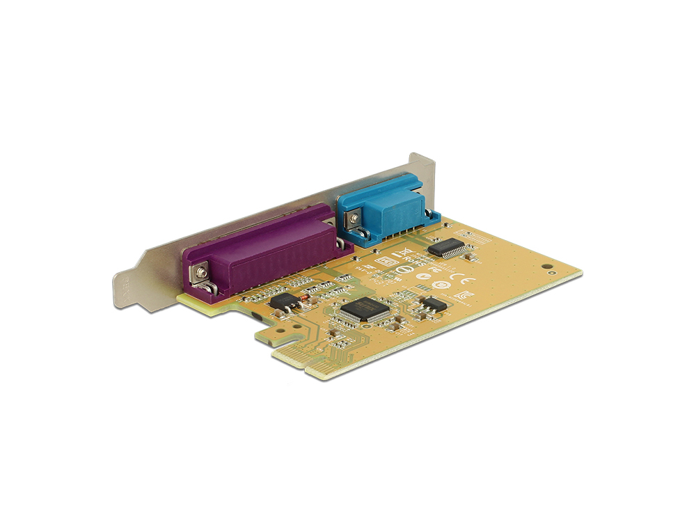 PCIe x1 Seriell 1x parallel 1x, Delock® [89446]