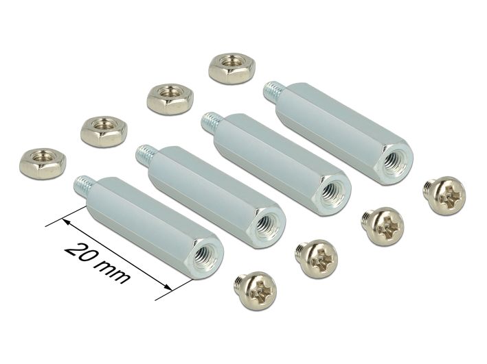 Montagezubehör Befestigungsset für Raspberry Pi, Delock® [18211]