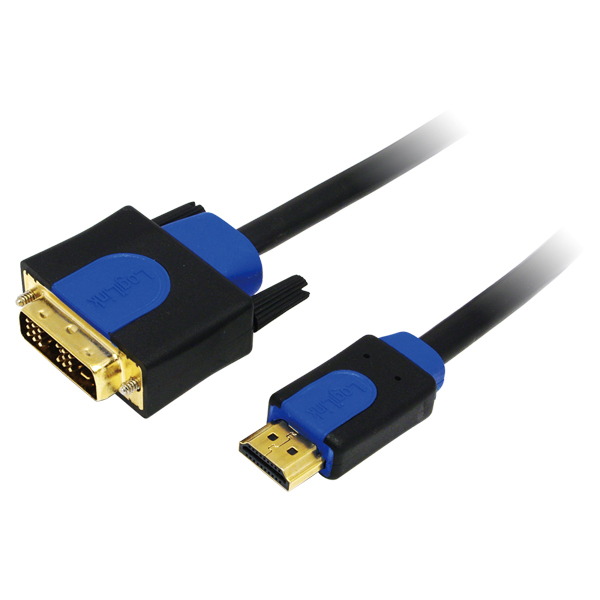 LogiLink® Kabel HDMI an DVI, 3m [CHB3103]