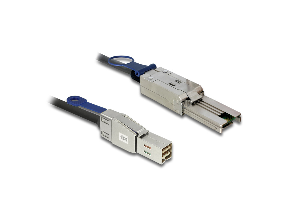 Mini SAS Kabel HD SFF-8644 an Mini SAS SFF-8088, 2m, Delock® [83572]