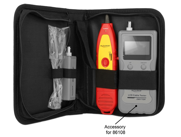 Kabelfinder für Kabeltester DE-5129 (86108), Delock® [86109]
