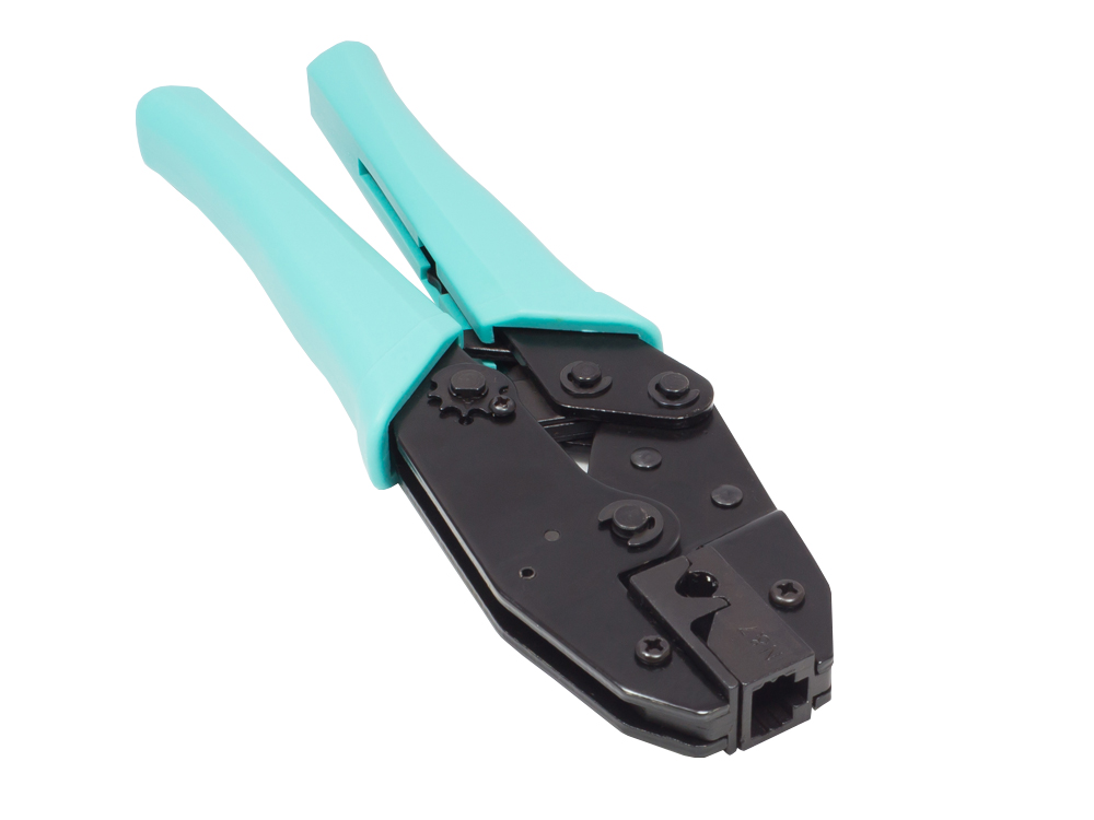 Crimpzange für geschirmte RJ45 Cat.6A Stecker, Good Connections®