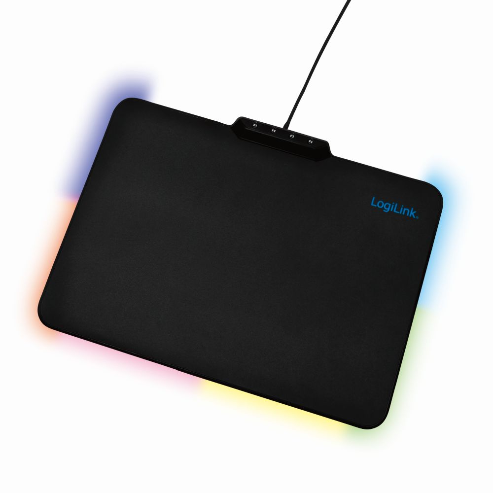 Gaming Mauspad mit RGB-LED Beleuchtung, LogiLink® [ID0155]