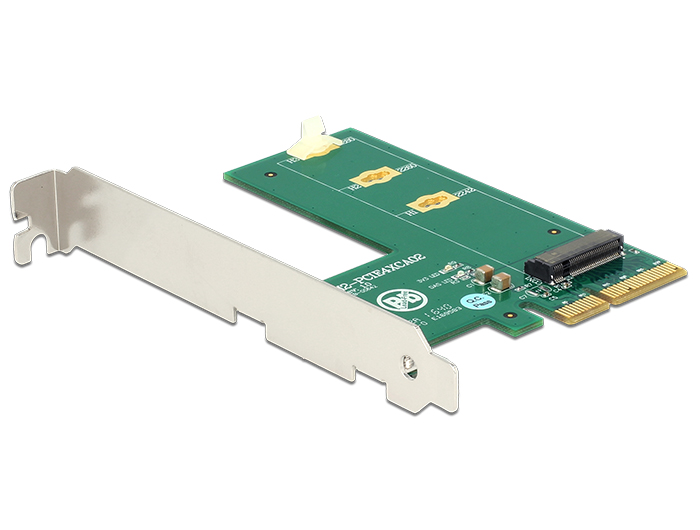 PCI Express x4 Karte an 1x intern NVMe M.2 Key M - Querformat, Delock® [89561]