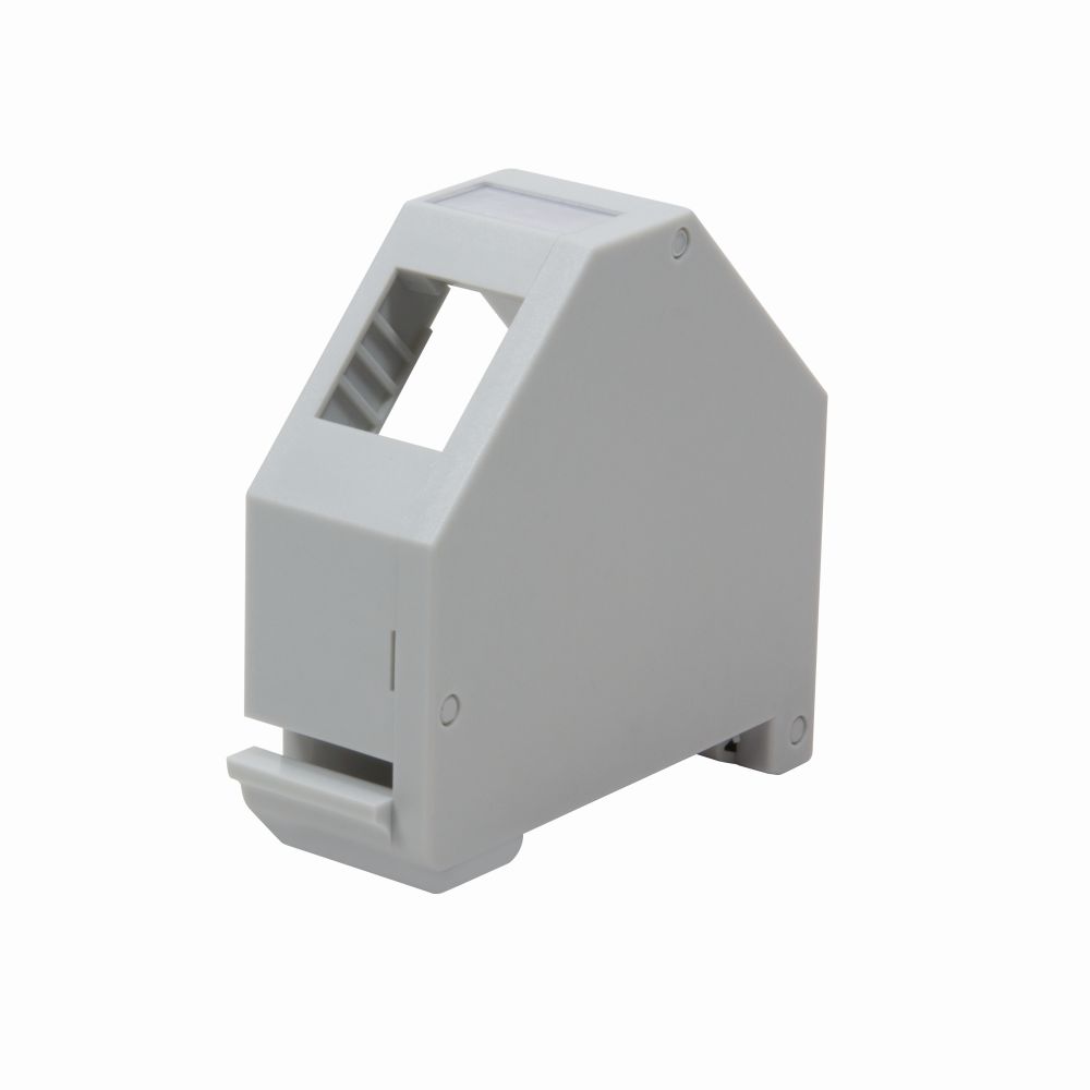 Hutschienenadapter für 1x RJ45 Keystone Modul, Kunststoff, LogiLink® [MP0053]